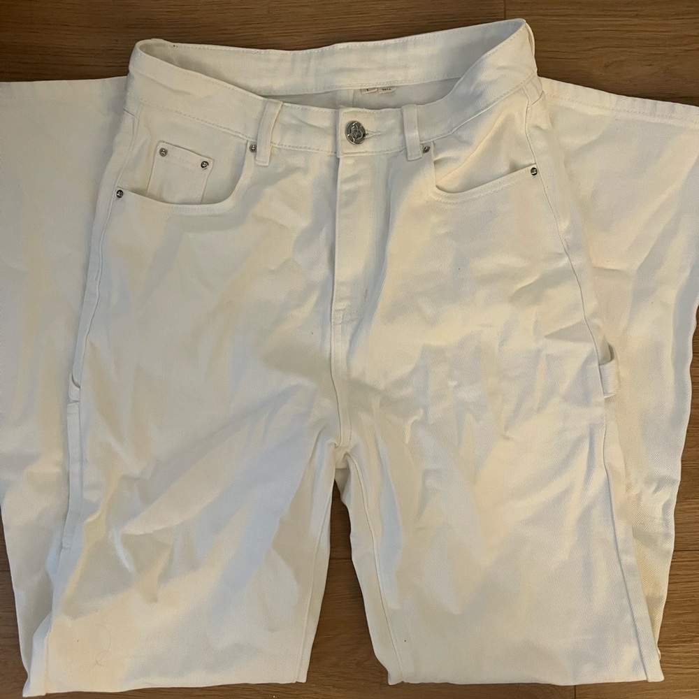 Fashion Brand Company White Farm Nap Jeans